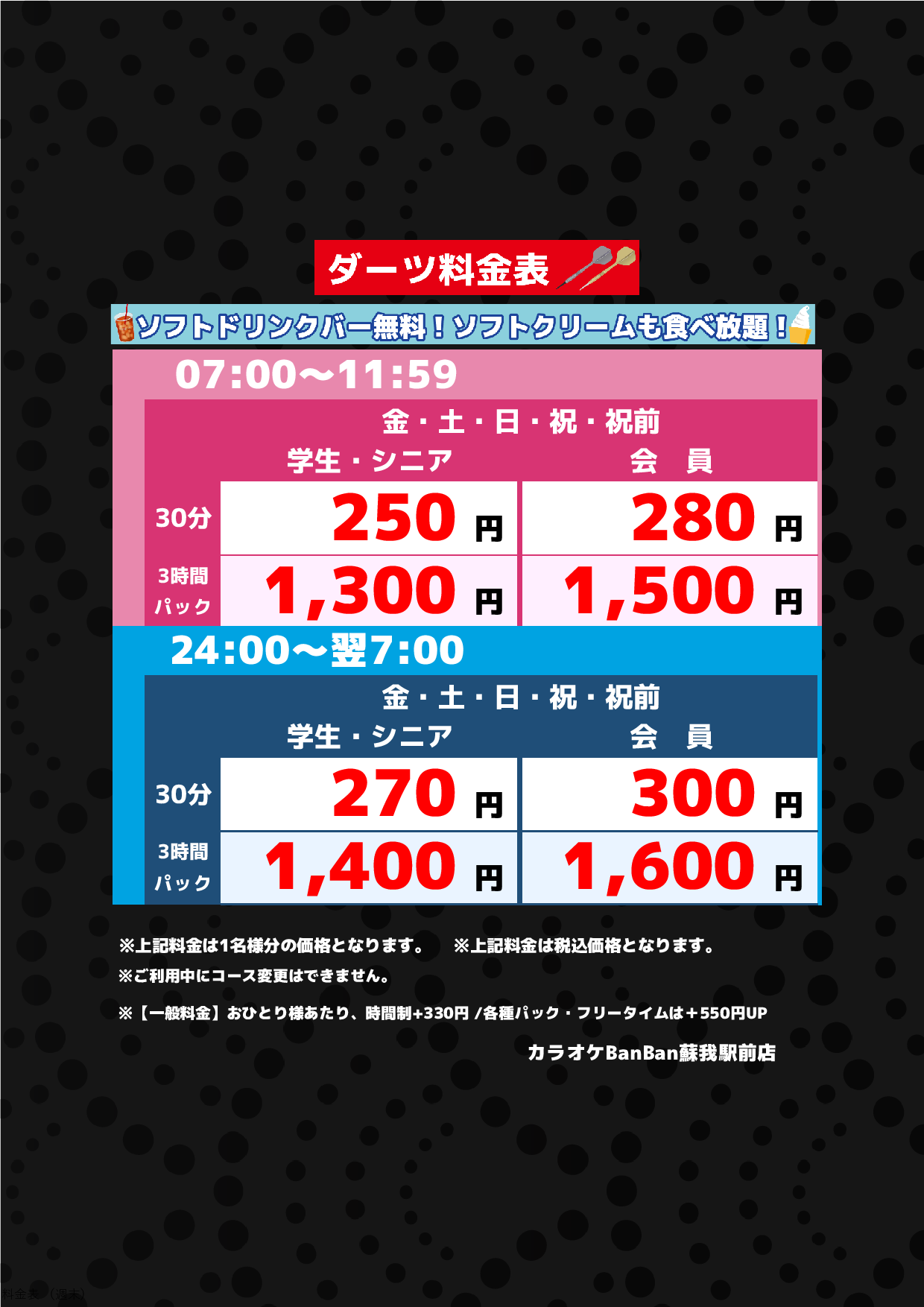週末表