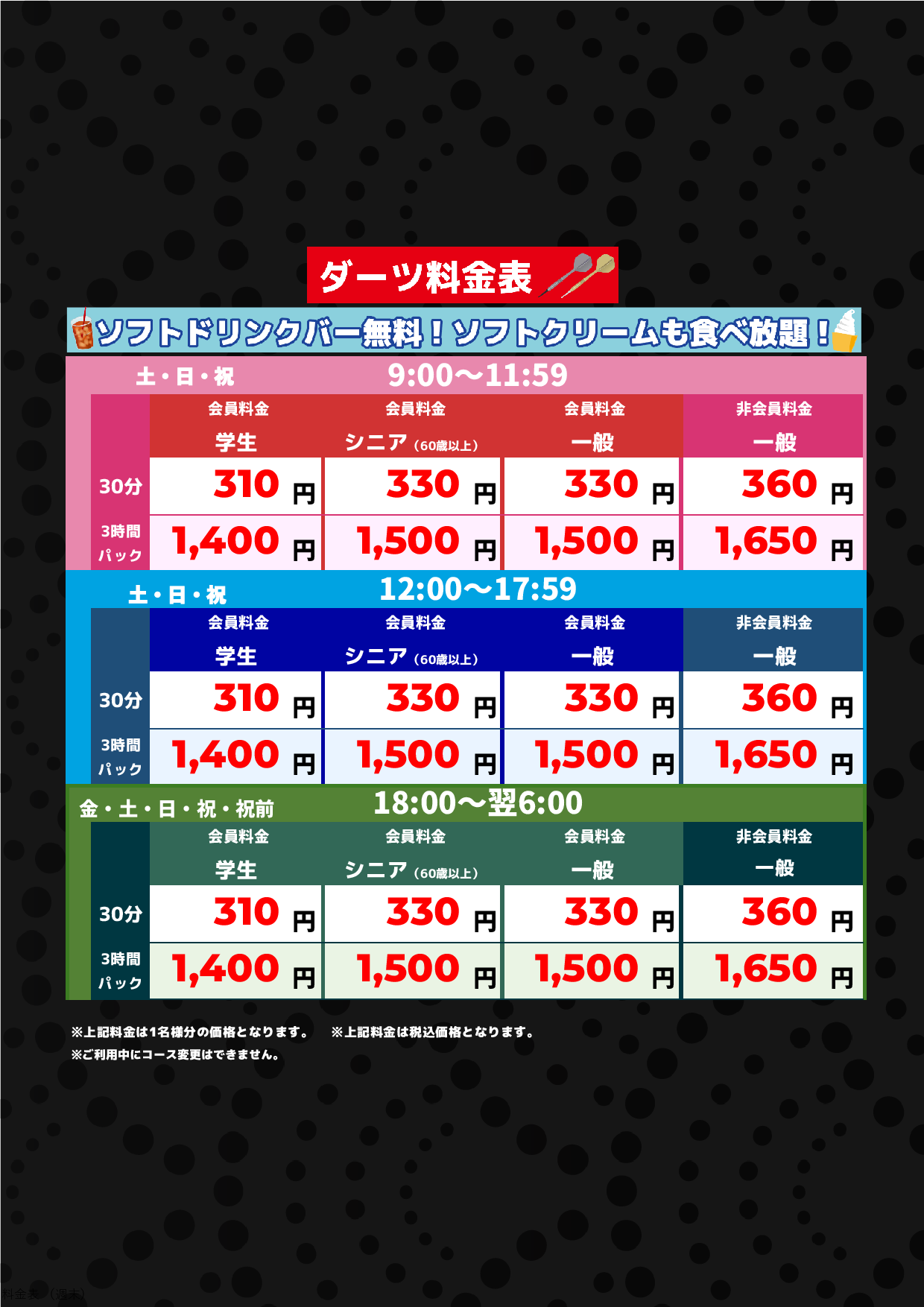 週末表