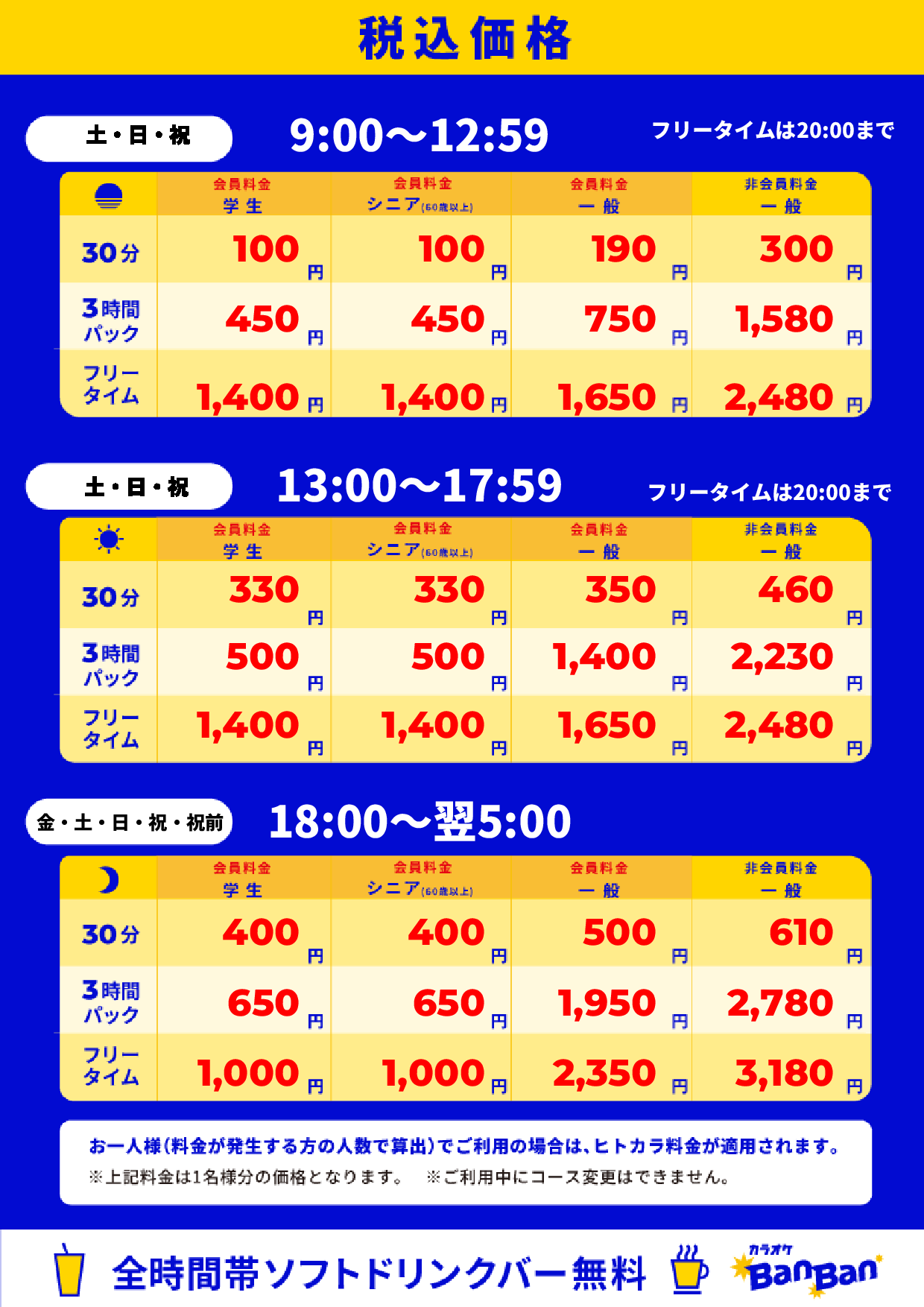 週末表